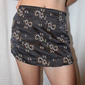 Free People Floral Skirt